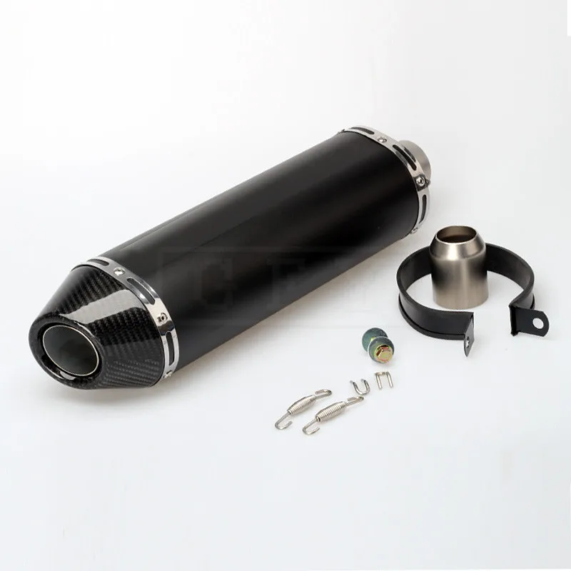 Универсальный мотоциклетный карбоновый фильтр Akrapovic глушитель выхлопной трубы