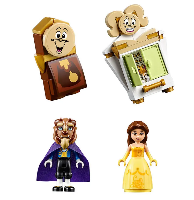 Заколдованный Замок принцессы Белль 41067 Bela принцесса игрушка совместимые Legoings