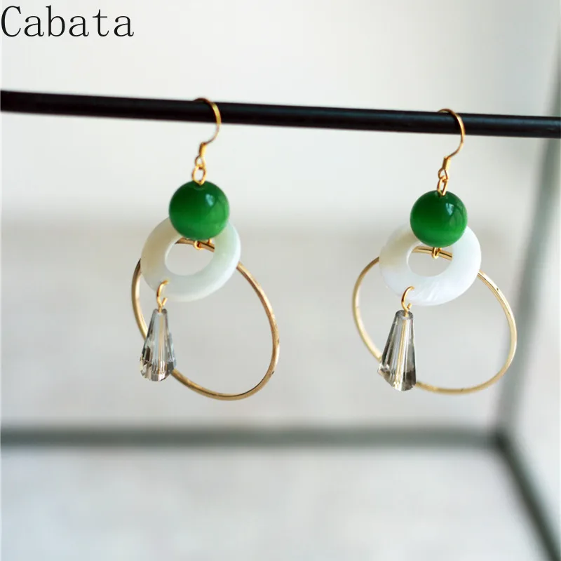 Great Circle Opal Sterling Silver 925 Jewelry Earrings for Women Tassel Korean Indian Big | Украшения и аксессуары