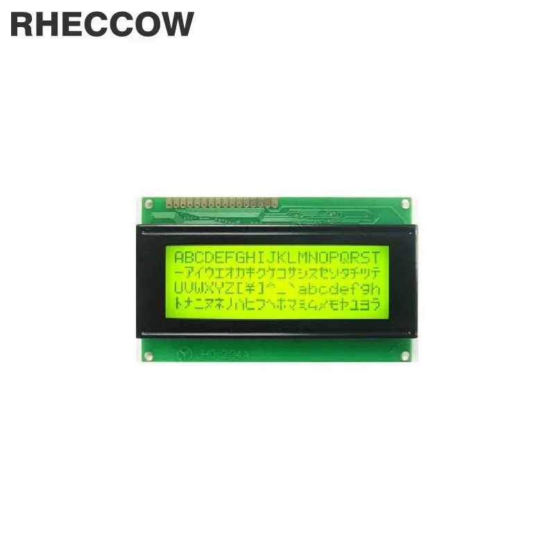 RHECCOW 30 шт./лот 5В символьный ЖК модуль дисплей LCM 1604 164 16X4 желтый зеленый черный свет