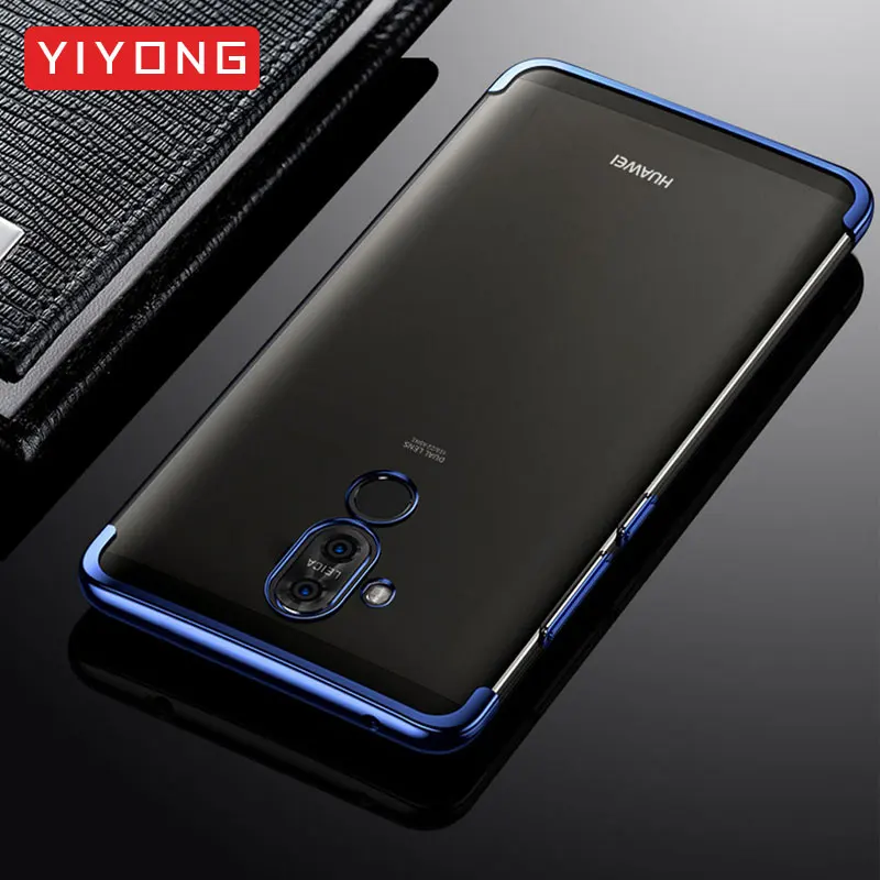 Для huawei mate 20 Lite чехол YIYONG роскошное покрытие мягкий для Pro 20X20 силиконовый матовый