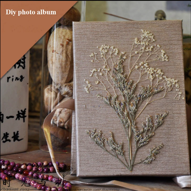 Свадебный фотоальбом ручной работы/подарок для подруги в стиле