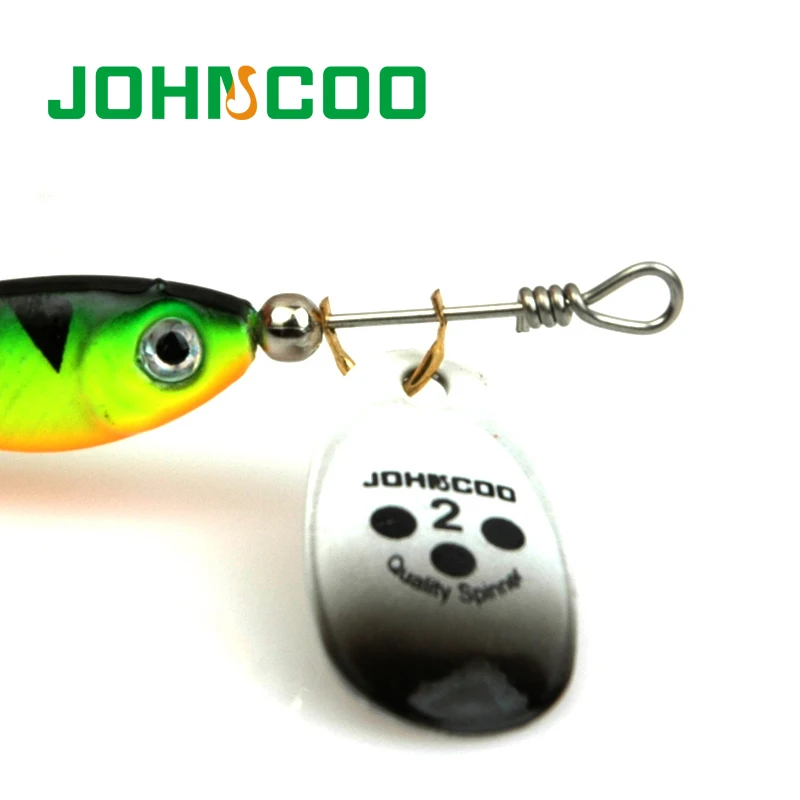 JOHNCOO 1 шт. Новинка Спиннер наживка металлическая ложка приманка 11 г 15 20
