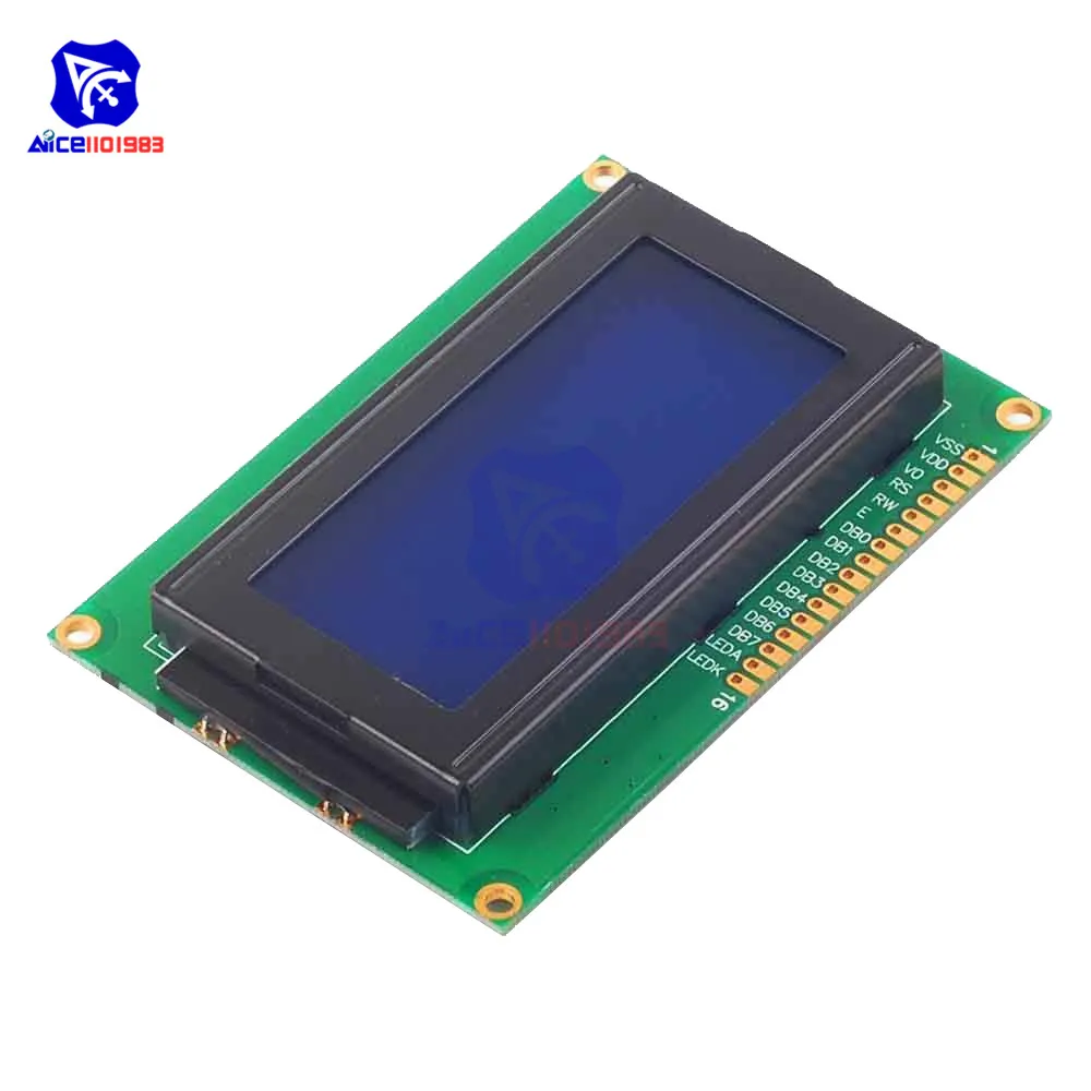 Модуль ЖК дисплея 16X4 модуль LCM синий/желтый черный свет для Arduino 5V 1604|ЖК-модули| |