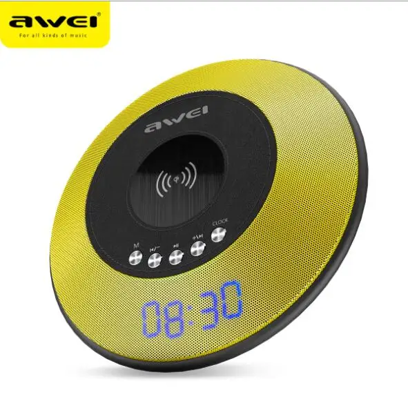 AWEI Y290 NFC Bluetooth динамик с беспроводным зарядным устройством Мини Портативный