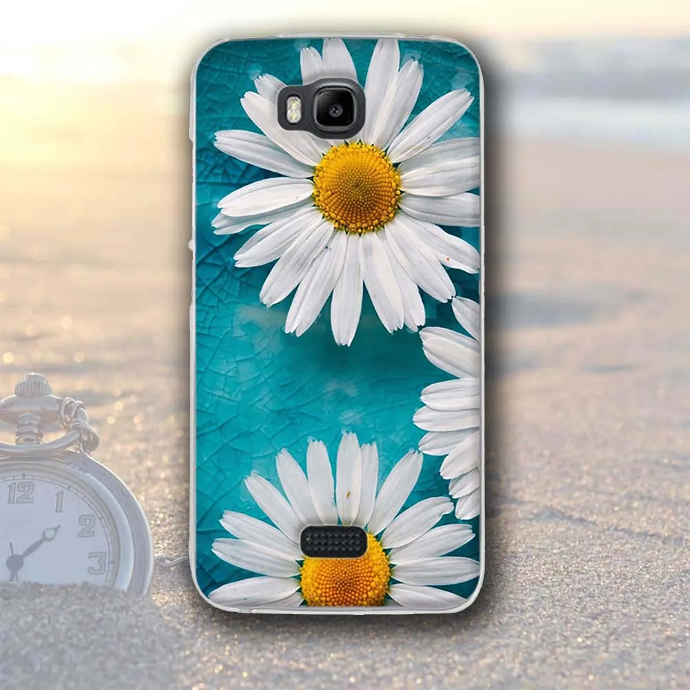 Мягкий чехол из тпу для Huawei Honor Bee Y5C роскошная задняя крышка с 3D принтом Bee/Y5C / Y541