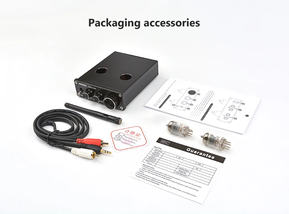 AIYIMA 6j1 ламповый предусилитель 5,0 Bluetooth усилитель звука аудио Amplificador Bile HIFI предусилитель Регулировка высоких частот
