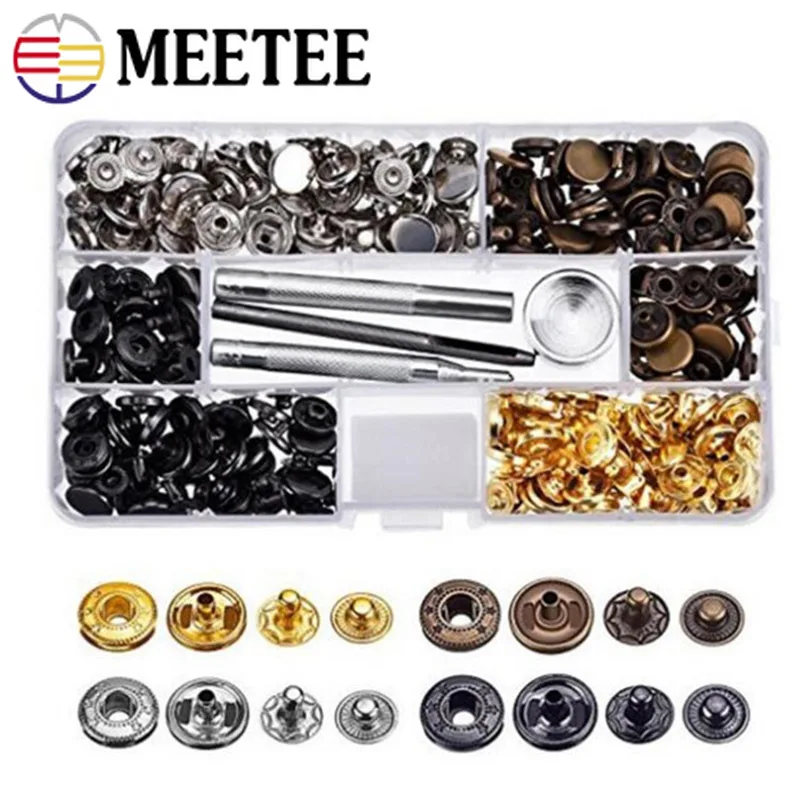 Набор Meetee 12 мм 40/80/100/120/140 чистая медная кнопка + инструмент для установки пуховик
