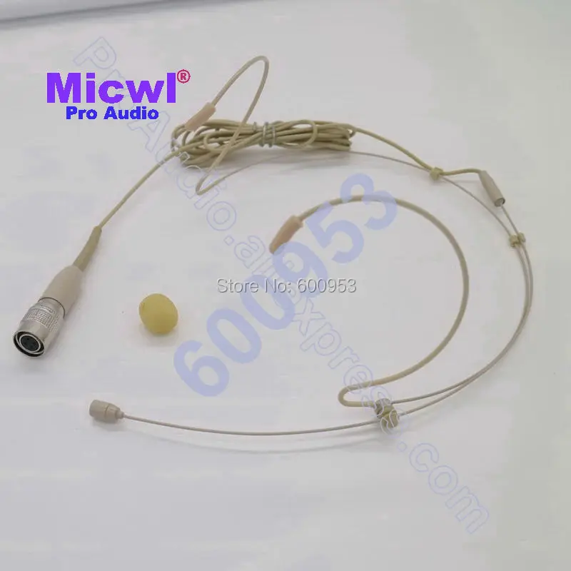 Всенаправленная гарнитура MICWL A2-TH Pro микрофон для беспроводной аудиотехники Hirose 4