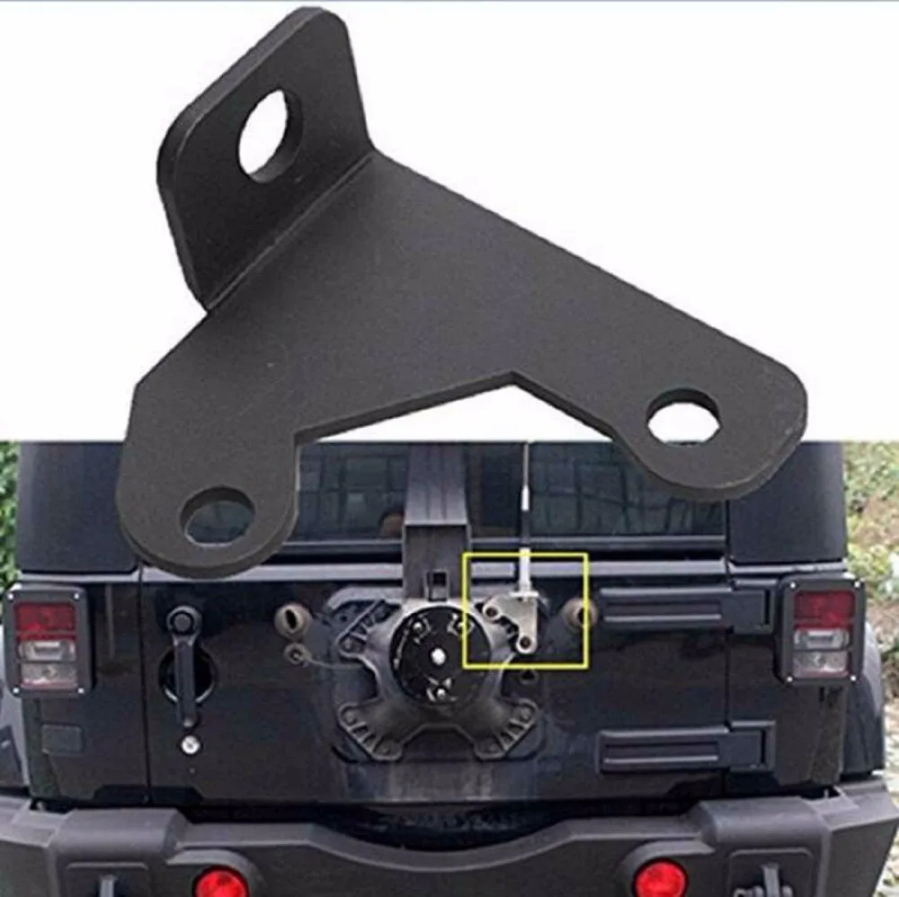 Автомобильный держатель антенны CB кронштейн для 07 16 Jeep Wrangler JK запасная шина|bracket