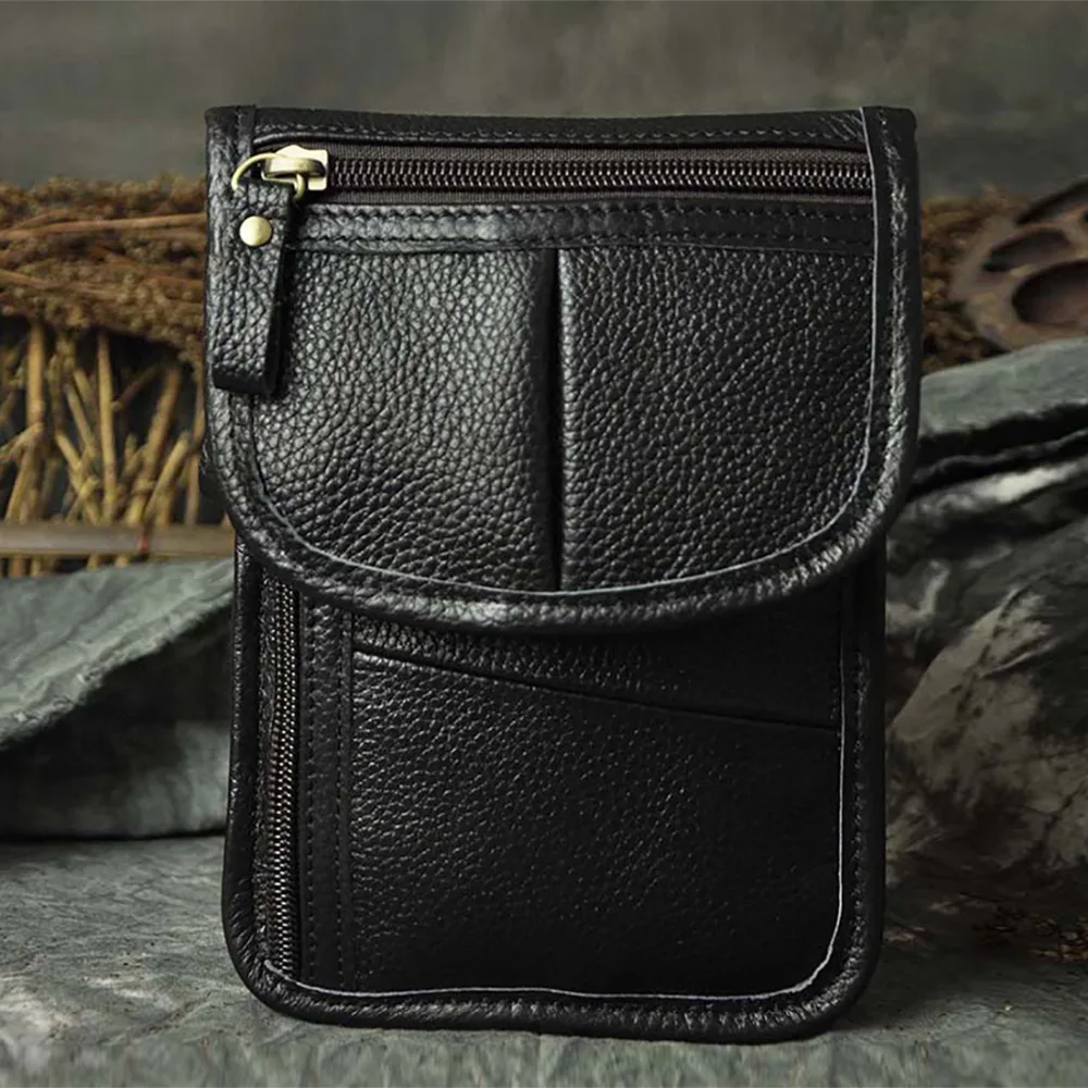 Поясной ремень из воловьей кожи Crazy Horse/Oil Fanny Bag винтажный кошелек сумка