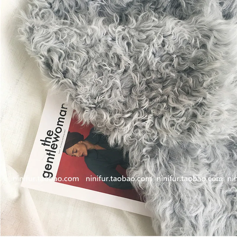 Женское пальто из овечьей шерсти Карачаево натурального меха ягненка теплая