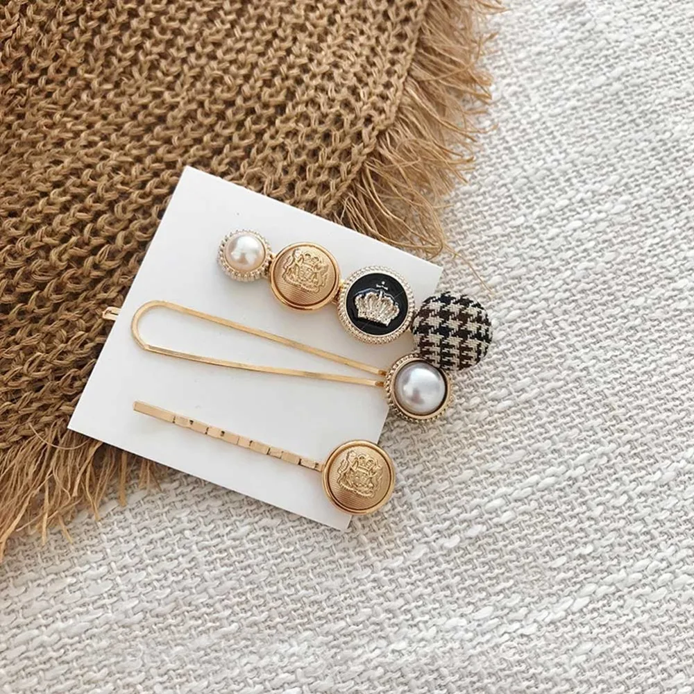 MISM 3 шт./компл. заколка для волос Классические заколки с гусиным пухом женские