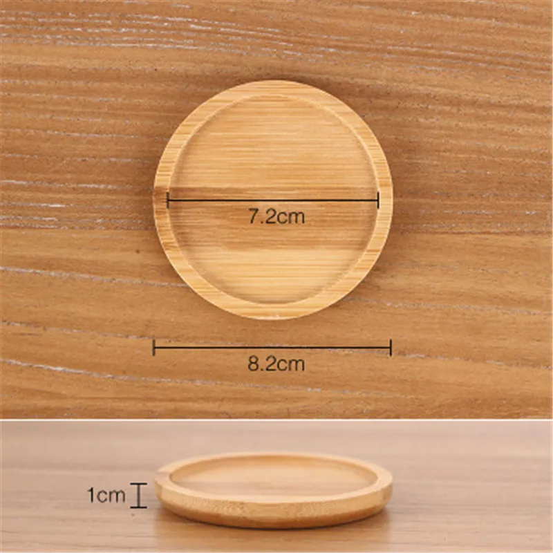 Bamboo tray Скандинавский креативный керамический цветочный горшок фурнитура стола, мраморные телесные горшки цветов оптом - Цвет: Bamboo tray