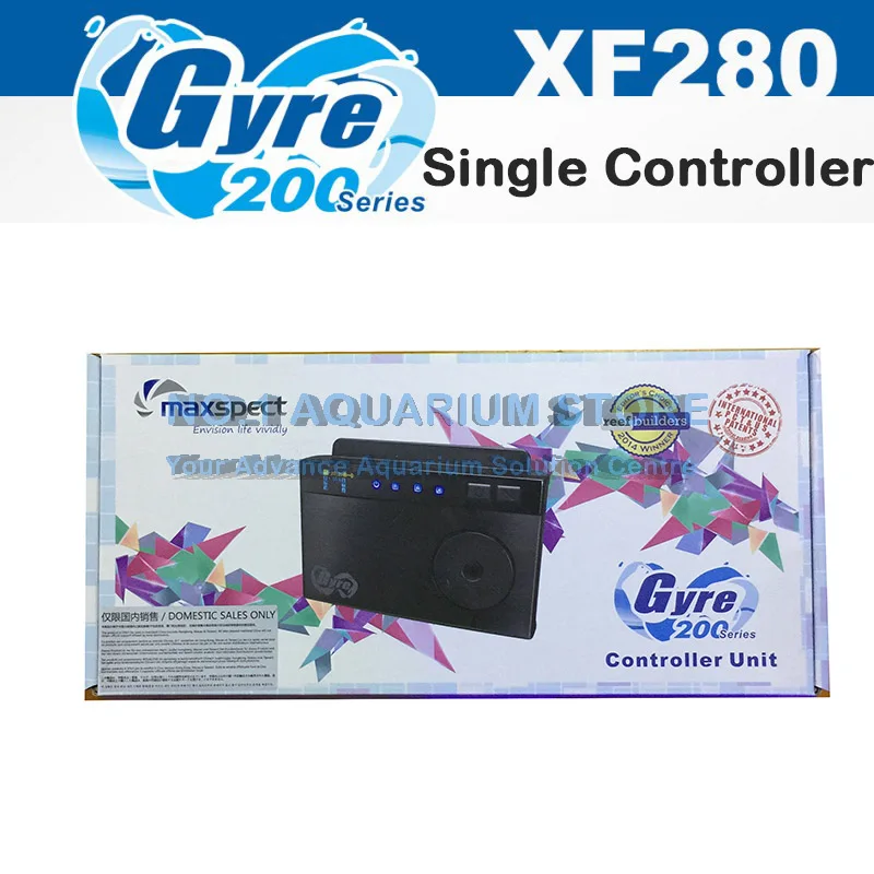 Maxspect XF230 XF250 XF280 Gyre 200 Seires генератор риптид коралловых рифов SPS и LPS аквариум волновой Генератор насос - Цвет: XF280 Controller