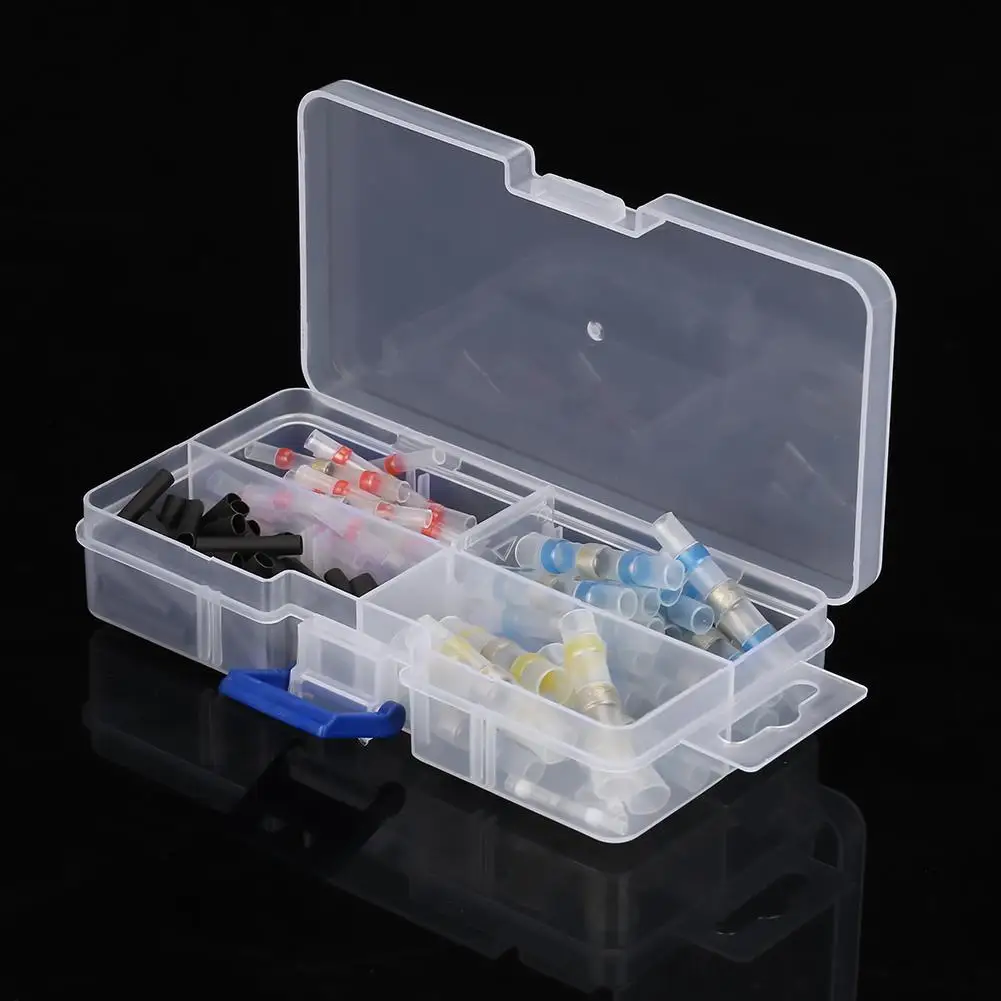 100 шт./компл. термоусадочная трубка рукав термоусадочный провод кабель обжимные