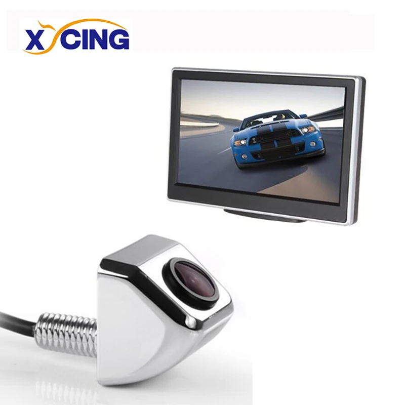 

XYCING 800 x 480 5 inch Car Monitor Parking Rearview Night Vision Waterproof Car Rear View Camera Reverse Backup Camera E366