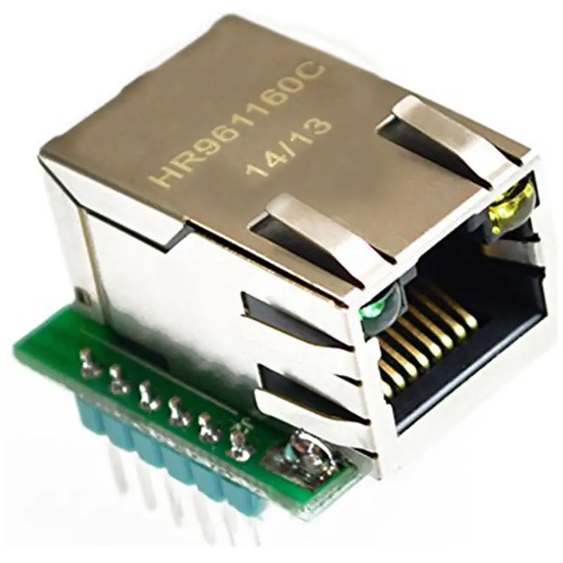 Сетевой модуль W5500 Ethernet сетевой TCP/IP 51/STM32 SPI интерфейс для Arduino|Интегральные схемы|
