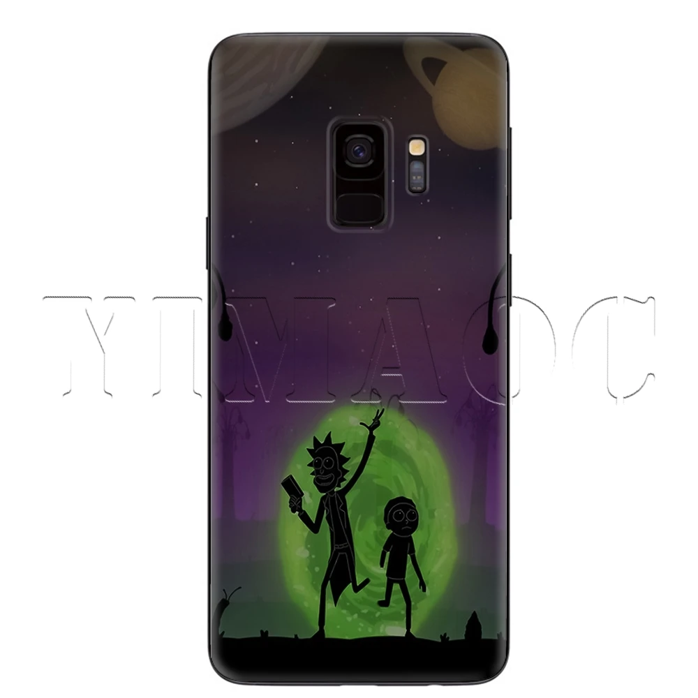 6 Yimaoc Рик и Морти чехол для samsung Galaxy A7 A8 A9 A10 A20 A30 A40 A50 A70 M10 M20 M30 S10e J6 плюс - Цвет: 6