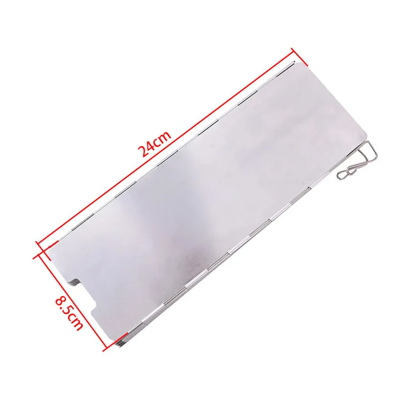 Складной ветрозащитный экран для плиты переносной пикника приготовления пищи на