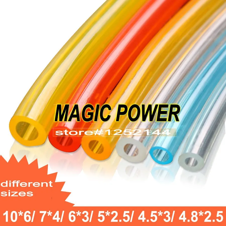 6 звездочек 6*3 мм 3 метра в партии топливная линия/топливная труба для газового