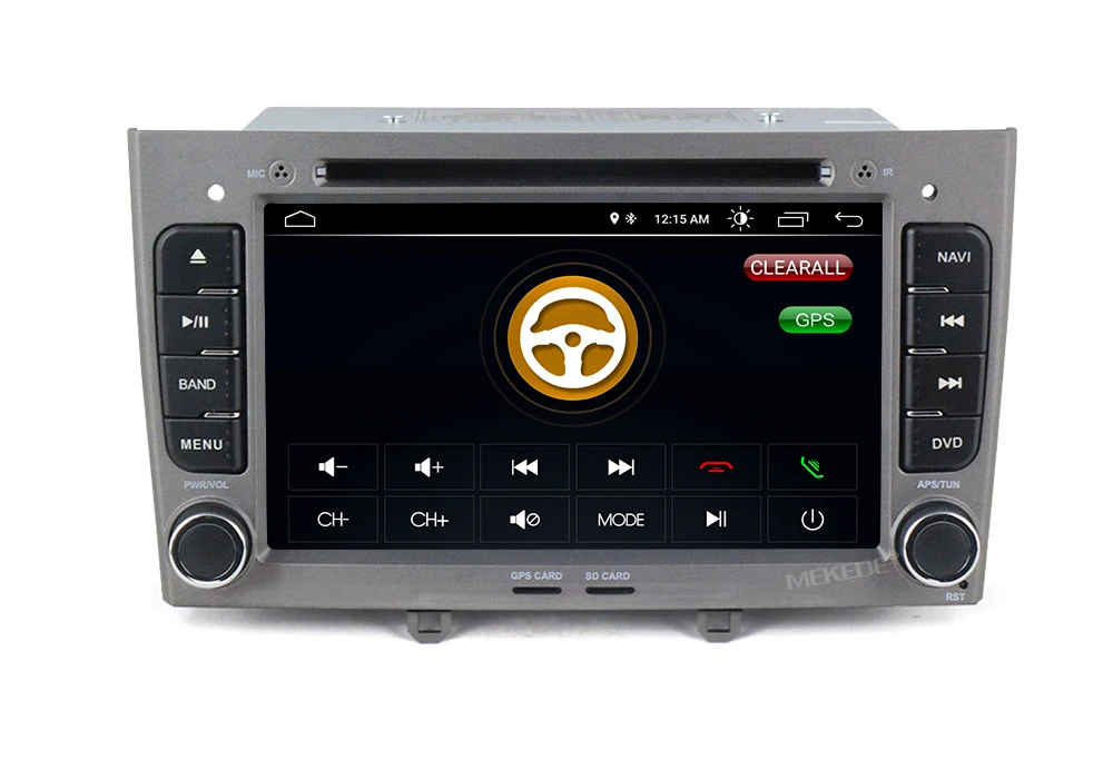 Android 8,0 Автомобильный gps Радио стерео для peugeot 408/peugeot 308 автомобильный dvd-плеер с управлением на рулевом колесе canbus BT wifi 1024*600