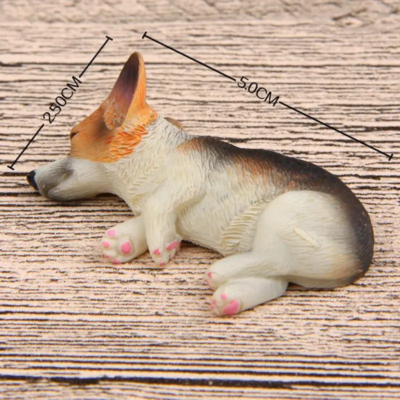 3d статуя собаки Corgi фотообои украшение для дома бесплатная доставка|refrigerator