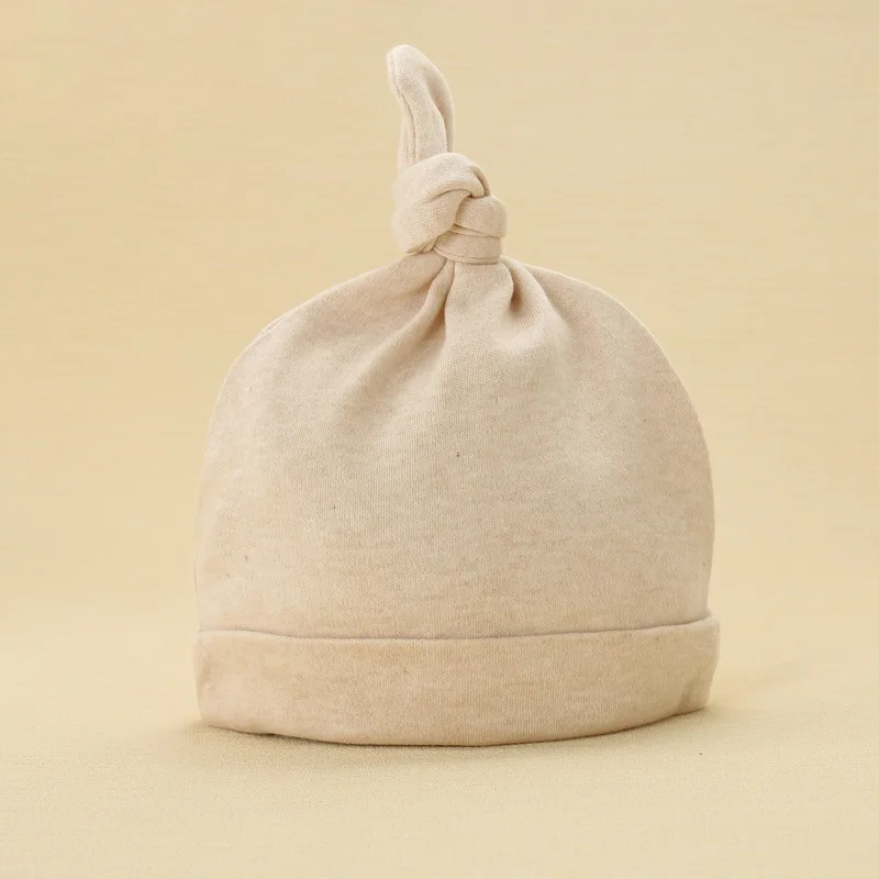 2016 Детская шляпа шапка из органического хлопка в полоску для новорожденных