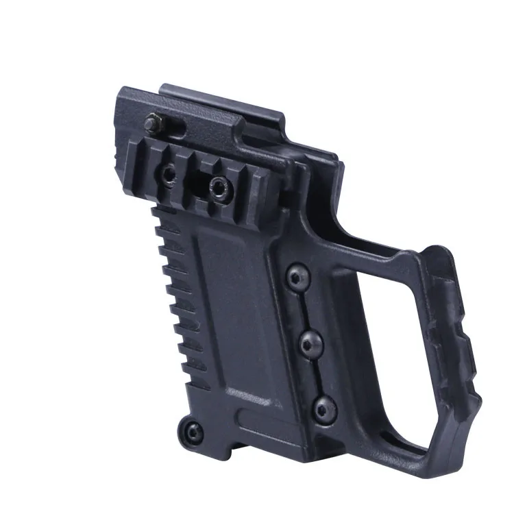 Black AR15 M4 тактический пистолет Карабин Комплект Glock страйкбол воздушного Пистолеты крепление для CS G17 18 19 Ружейные аксессуары загрузочное устройство для охоты - Цвет: Black