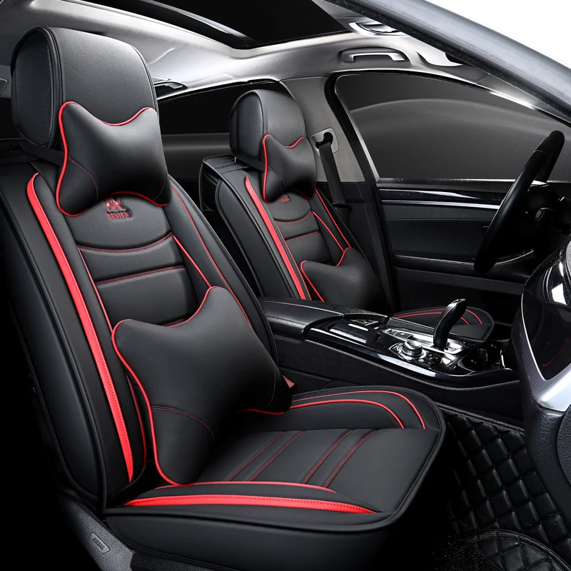 Кожаные чехлы на сиденья автомобиля для mitsubishi lancer 10 9 outlander xl pajero spor EX Zinger FORTIS