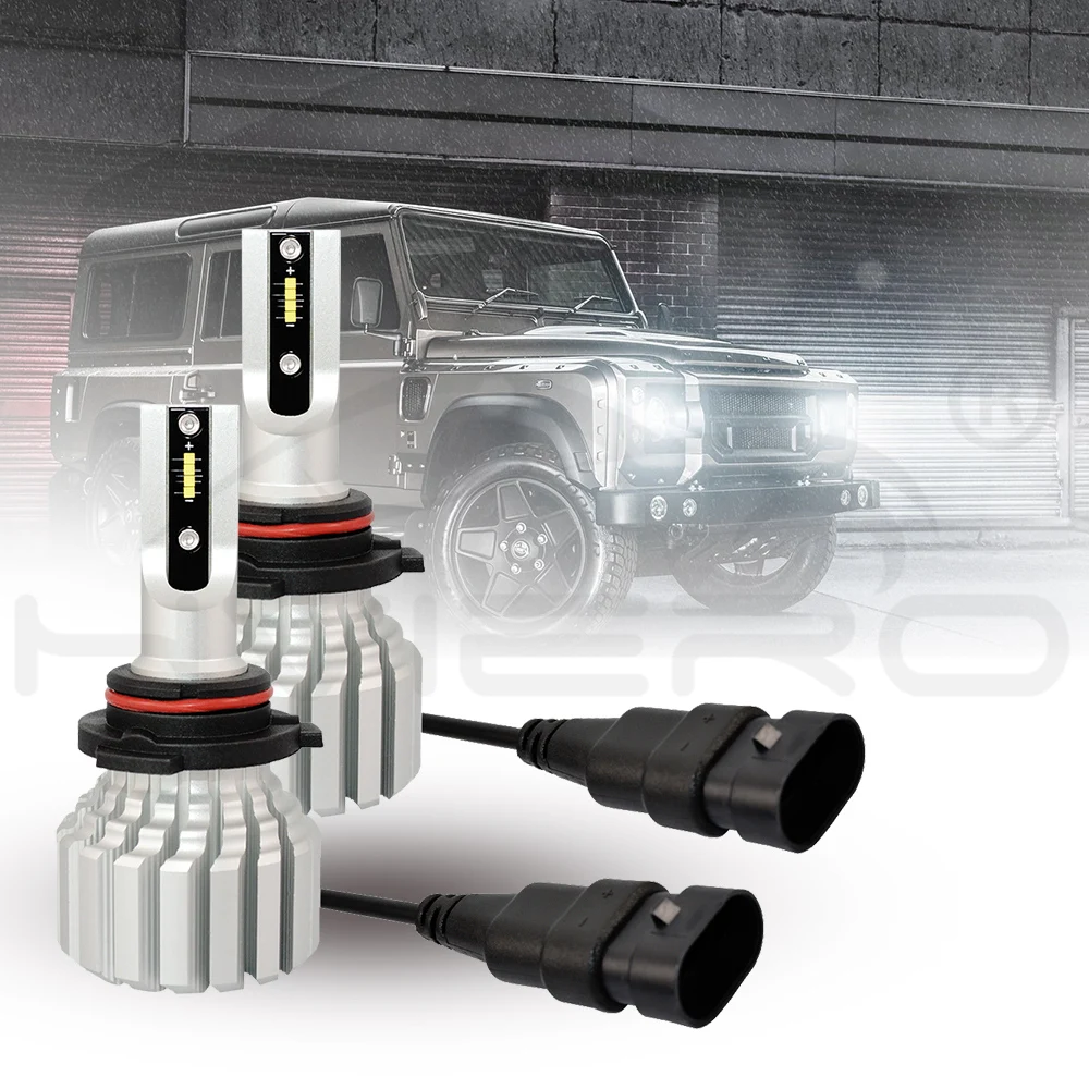 2X V5S, H1, H4, H7, H8, H15, HB3, HB4, 9004 шт., X, 26 Вт, фара противотуманная, автомобильная, светодиодная, 50 Вт, 6000 лм, лампа дальнего ближнего света, автомобильная, мобильная лампа, К, DC 12 В