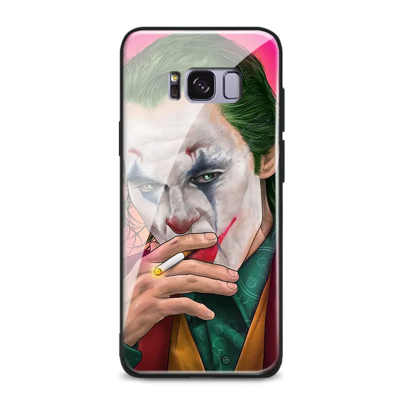 AE 1641 Мягкий силиконовый чехол для телефона Joker из гладкого стекла для samsung Galaxy S7 Edge S8 S9 S10e S10Plus Note 10 8 9 10 PLUS - Цвет: AE 1641