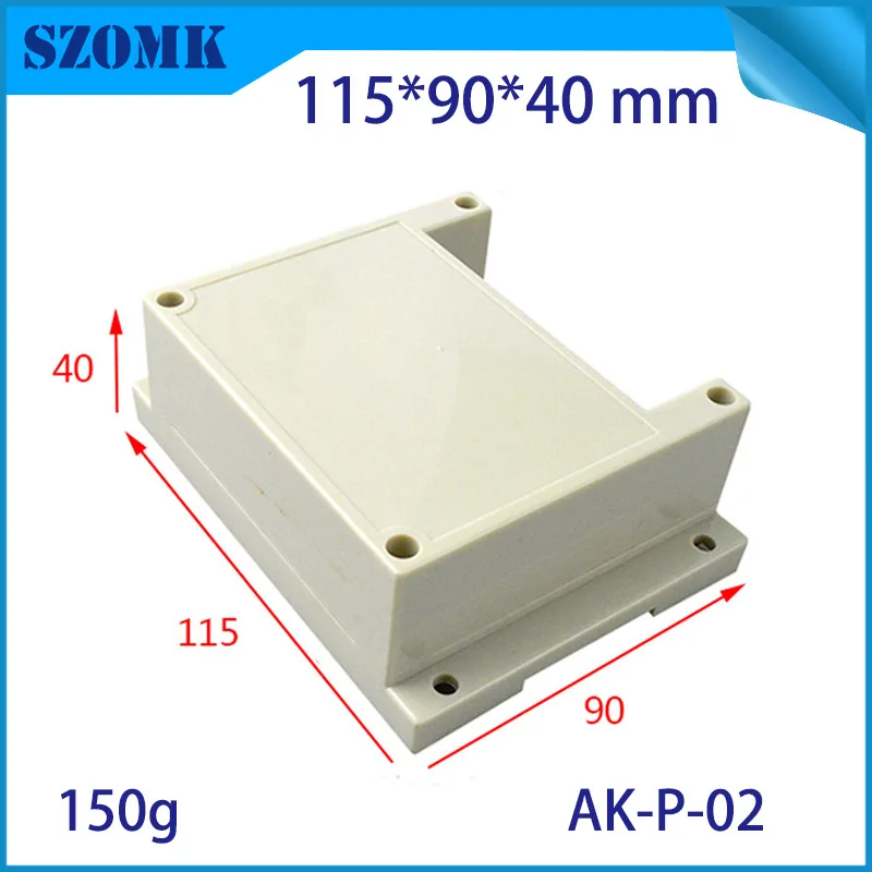 Маленький электрический распределительный ящик пластиковый чехол для din-рейки (4