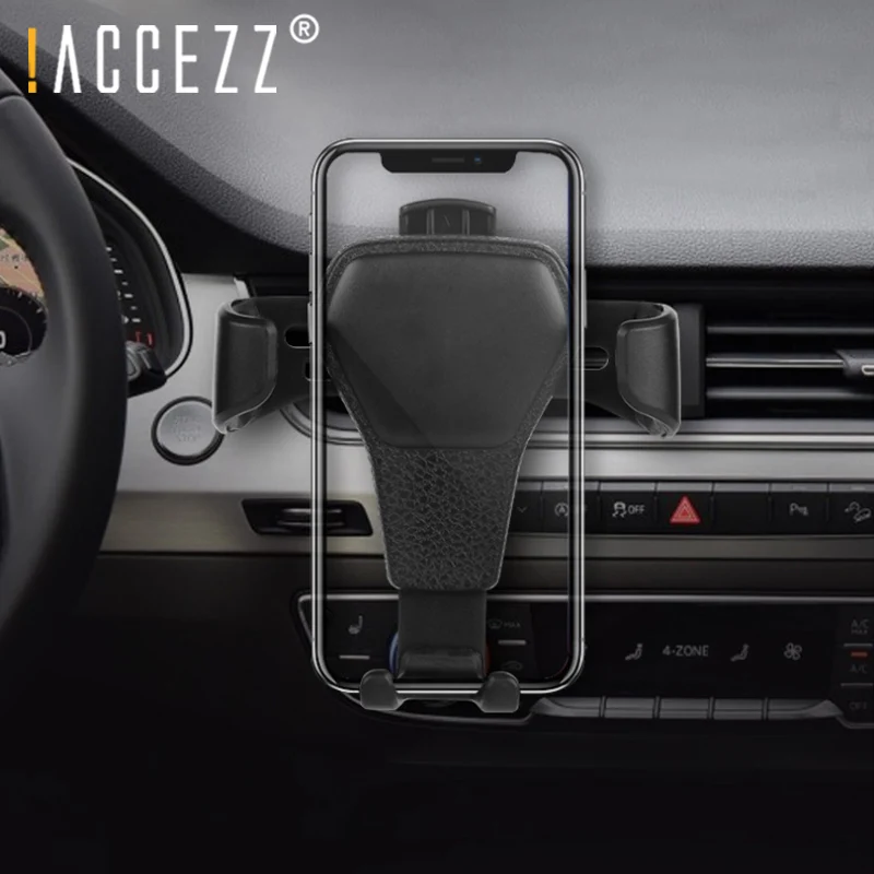 ACCEZZ 360 градусов вращающийся на вентиляционное отверстие крепление авто Поддержка кронштейн для iPhone samsung Xiaomi huawei sony Z3V ZAV 10 Вт держатель стенд