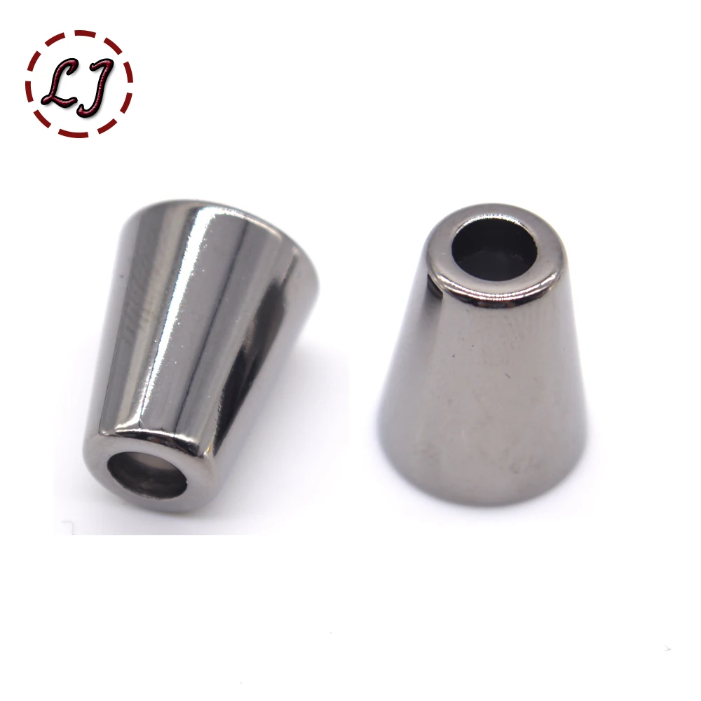 30 шт./лот серебристый золотой черный маленький шнур пластиковая пробка