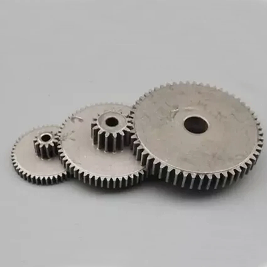 Бесплатная доставка 5 шт. металлическая шестерня модуль 0 6 зуба + 47 двухслойная с