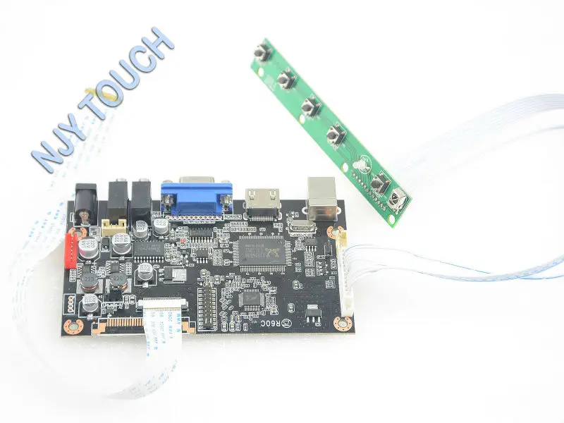 VGA HDMI LCD плата контроллера eDP LED DIY Набор для B140HTN01 N133HSE-EA1 30 контактов (2 полосы) 1920x1080