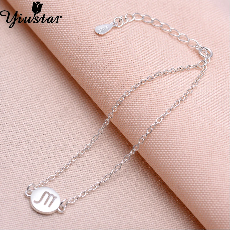 Yiustar New Fashion Bracelet Trendy Scorpio Link Women Girls Bracelets Gift Charming Fancy Jewelry Pulseira Feminina | Украшения и