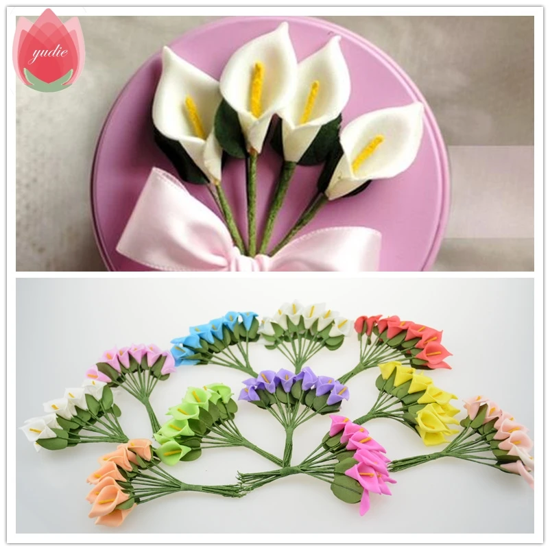 Искусственные цветы для скрапбукинга 12 шт. | Дом и сад