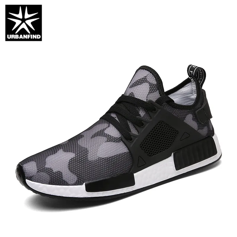 URBANFIND 2019 Men Shoes Summer Sneakers Breathable Casual Fashion Lace Up Mens Mesh Flats Shoe | Обувь