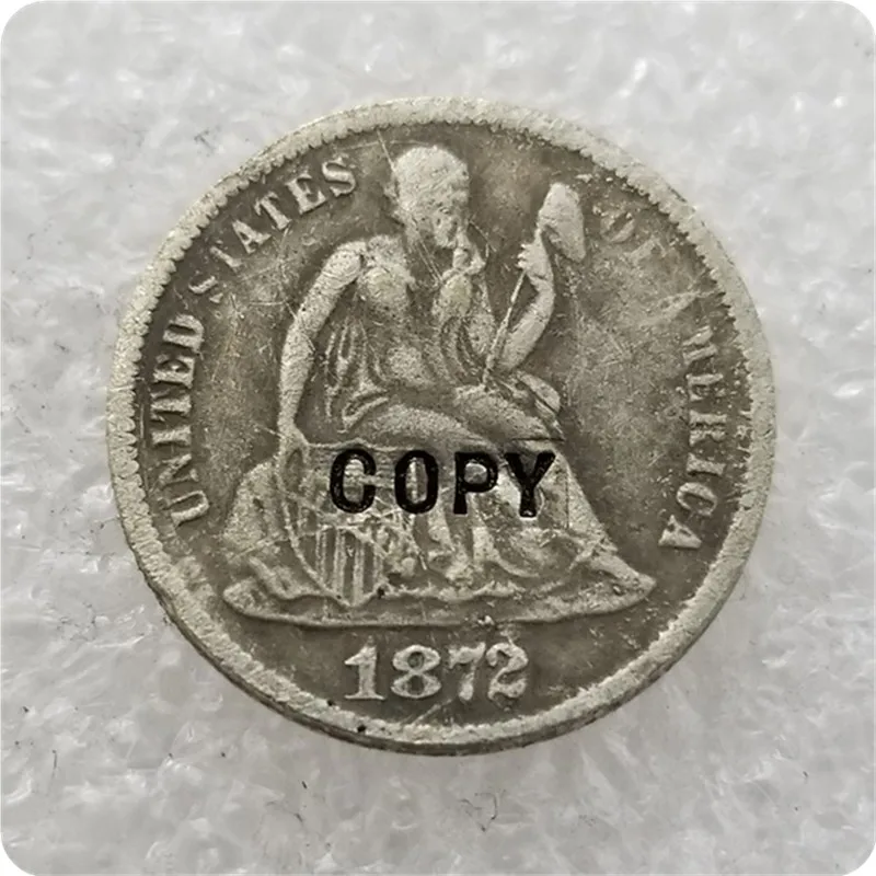 США (1871 1872 1873 1874 )-фотокопия монеты | Дом и сад