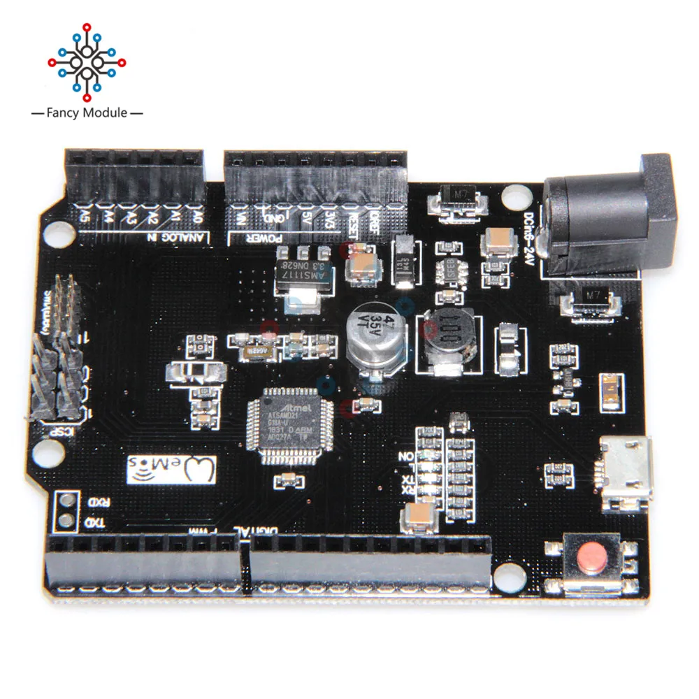 WeMos SAMD21 Module M0 32 Bit ARM Cortex Core Expansion for Arduino Zero MCU Development Board | Инструменты