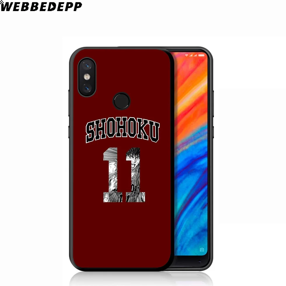 Мягкий чехол WEBBEDEPP для Xiaomi Mi 9T 9 8 SE 6 A1 A2 A3 Lite MiA1 MiA2 MiA3 F1 MAX 3 Mi8 CC9E CC9 аниме Япония |