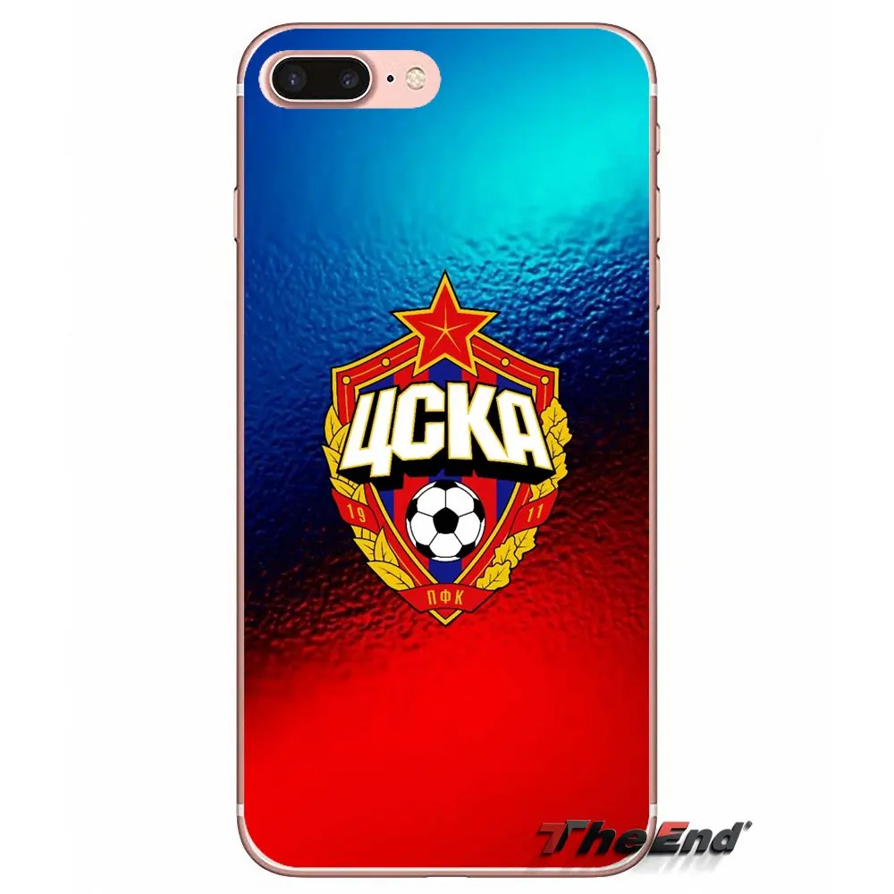 Soft TPU Case Moscow CSKA Primary Logo Russia For HTC U11 One M7 M8 A9 M9 M10 E9 Desire 630 530 626 628 816 820 Motorola G G2 G3 | Мобильные