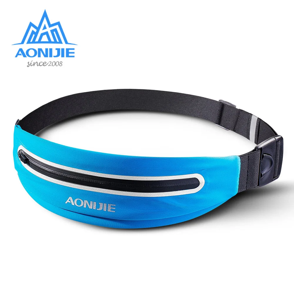 AONIJIE E919 Регулируемый тонкий пояс для бега Сумка для бега поясная сумка для путешествий марафон для тренировок фитнес 6,0-в держателе для телефона