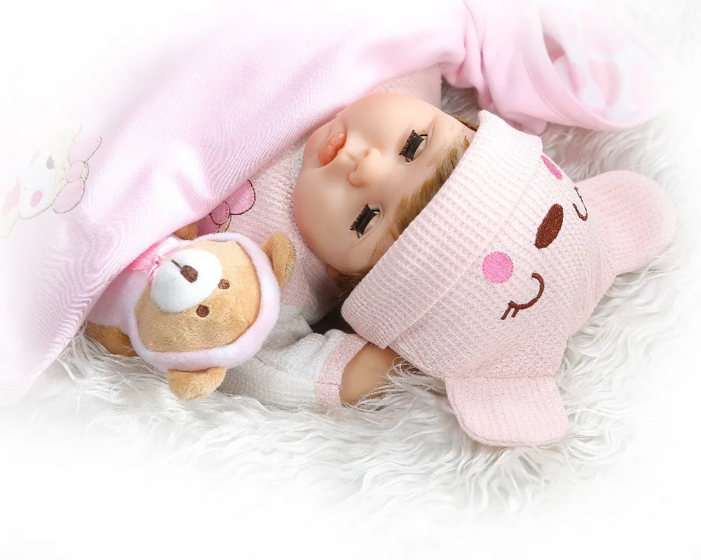 NPKCOLLECTION 55 см мягкие средства ухода за кожей bebe Кукла reborn baby Мягкая кукла из силикона средства ухода для век blink милая девочка подарок на День Рожде
