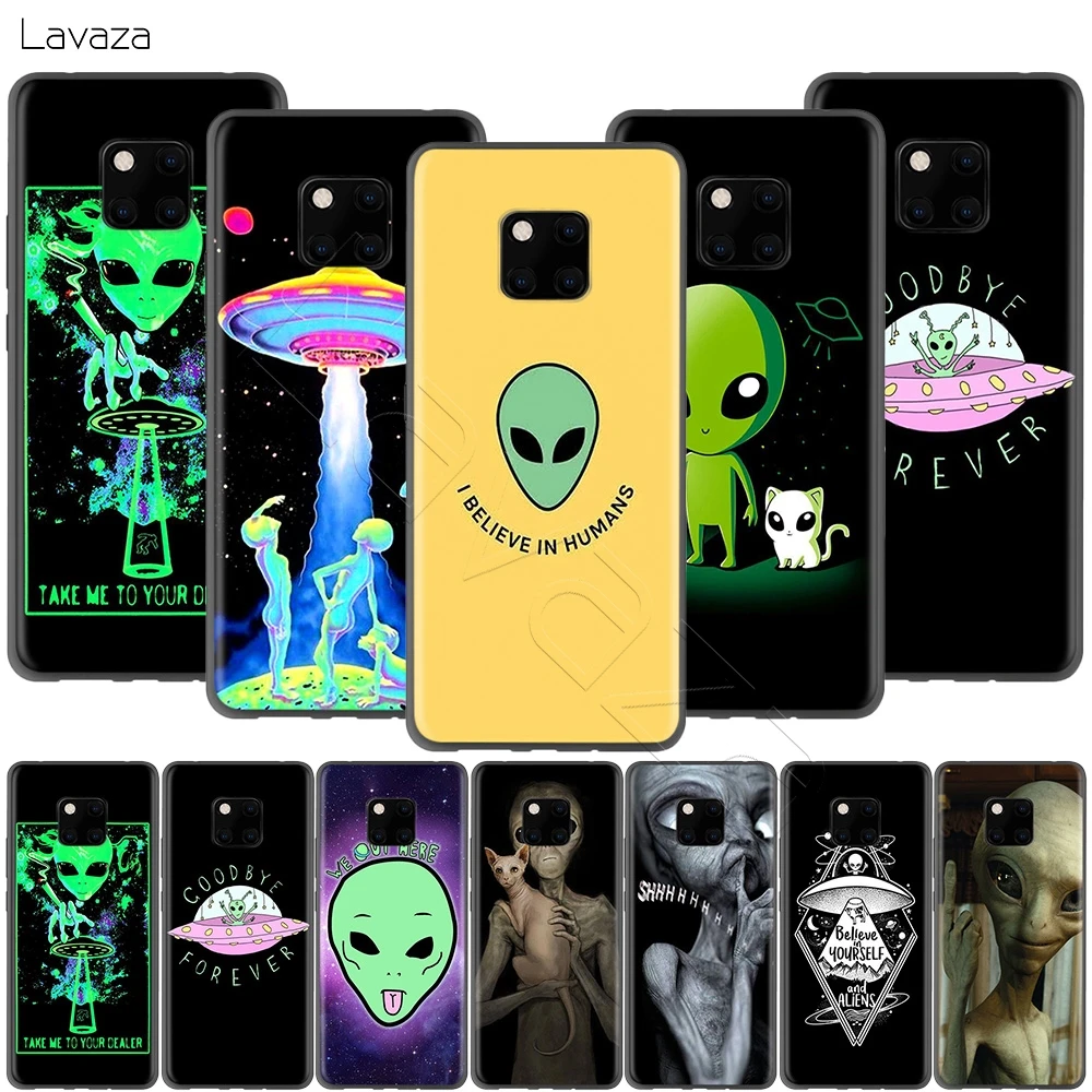 Забавный чехол Lavaza с инопланетянином для Huawei Honor 10 9 8 8x 8c 7x 7c 7a Note Nova 3 3i Lite Y9 Y7 Y6 |