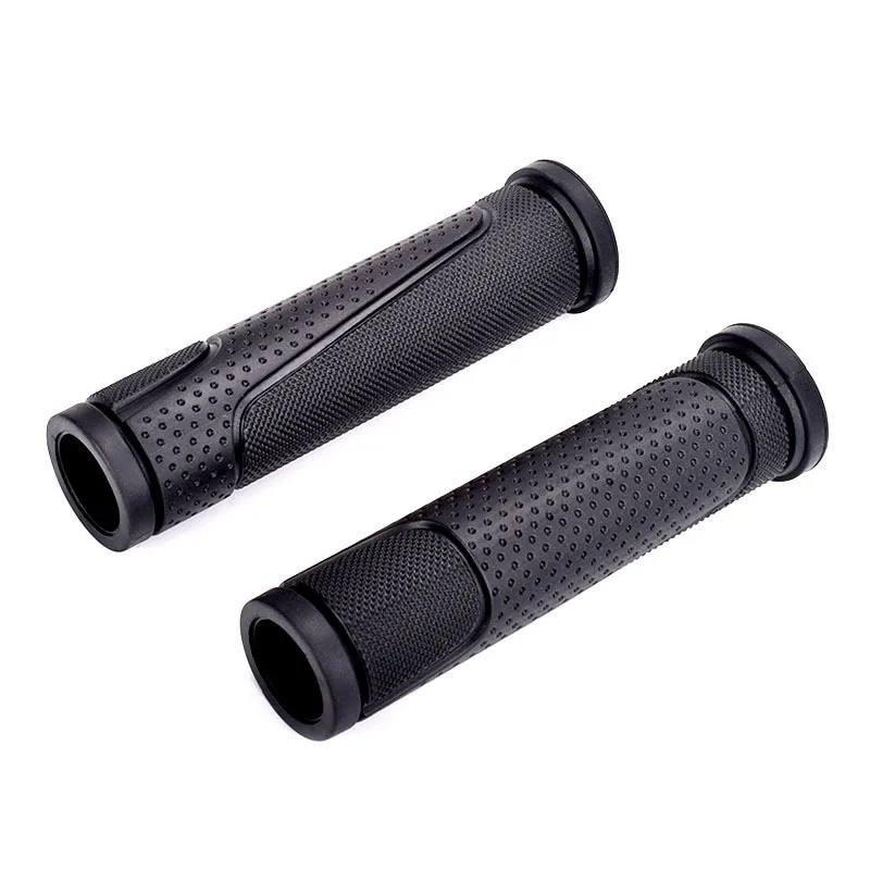 Bicycle grips rubber mtb road bike 22.2mm damping bicycle handlebar set chwyty rowerowe kisiklet part | Спорт и развлечения