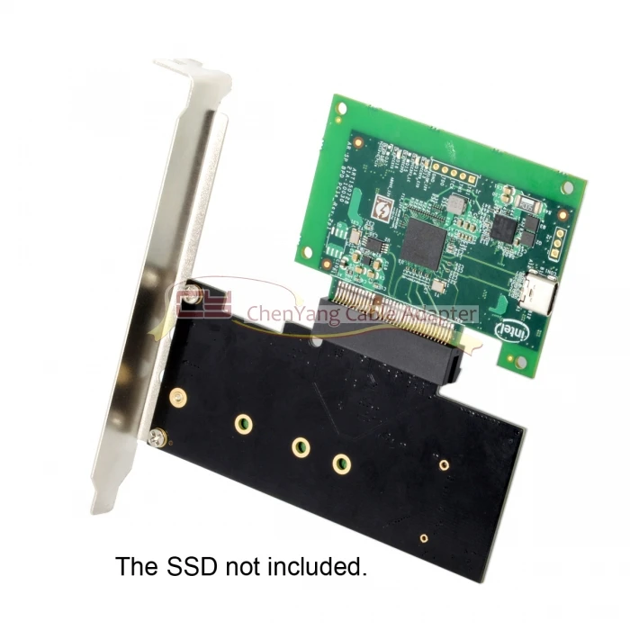 CY type-C Thunderbolt 3 для PCI Express PCI-E SSD Nvme NGFF M-key кабель для конвертации карт