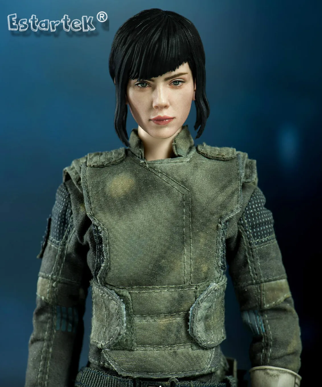 Estartek 1/6 Ghost In The Shell The Major Scarlett Johansson Коллекция фигурка для фанатов подарок на праздник